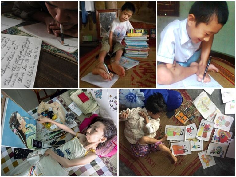 PHÁT ĐỘNG CUỘC THI “NGƯỜI KHUYẾT TẬT VẼ TRANH, VIẾT CHỮ ĐẸP”