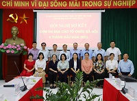 Phó chủ tịch – Tổng Thư ký Ủy ban TW Mặt trận Tổ quốc Việt Nam Nguyễn Thị Thu Hà: Các Hội tiếp tục đoàn kết, tập hợp nắm bắt tình hình nhân dân.