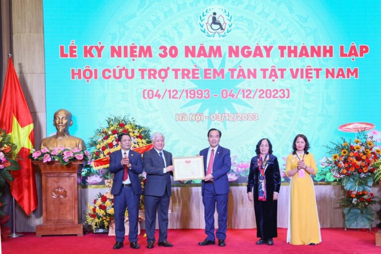 Kỷ niệm 30 năm thành lập Hội Cứu trợ trẻ em tàn tật Việt Nam