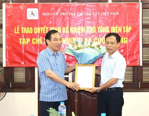 Nhà báo Nguyễn Văn Minh được bổ nhiệm Phó Tổng Biên tập Tạp chí Tình thương và Cuộc sống