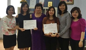 TT Sao Mai tổ chức bế giảng và trao giấy chứng nhận tốt nghiệp cho học viên