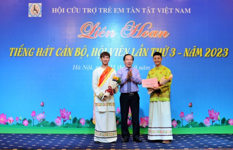 Hội Cứu trợ trẻ em tàn tật Việt Nam tổ chức Liên hoan tiếng hát cán bộ, hội viên lần thứ 3 – năm 2023