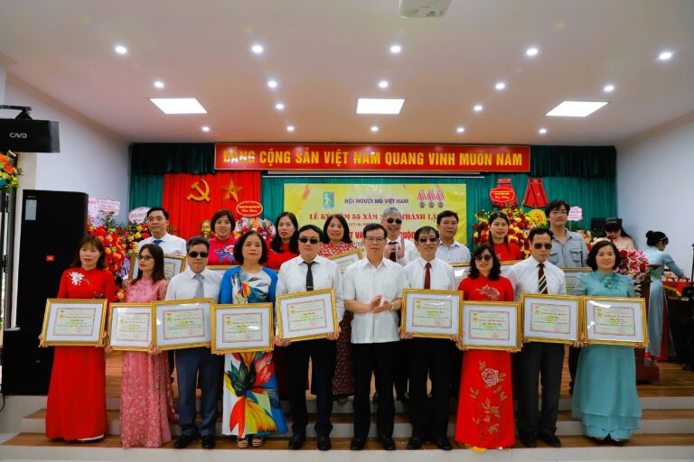 Kỷ niệm 55 năm xây dựng và phát triển Hội Người mù Việt Nam (1969 – 2024)