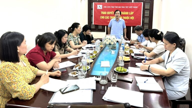 Góp ý Dự thảo sửa đổi Điều lệ Hội Cứu trợ trẻ em tàn tật Việt Nam