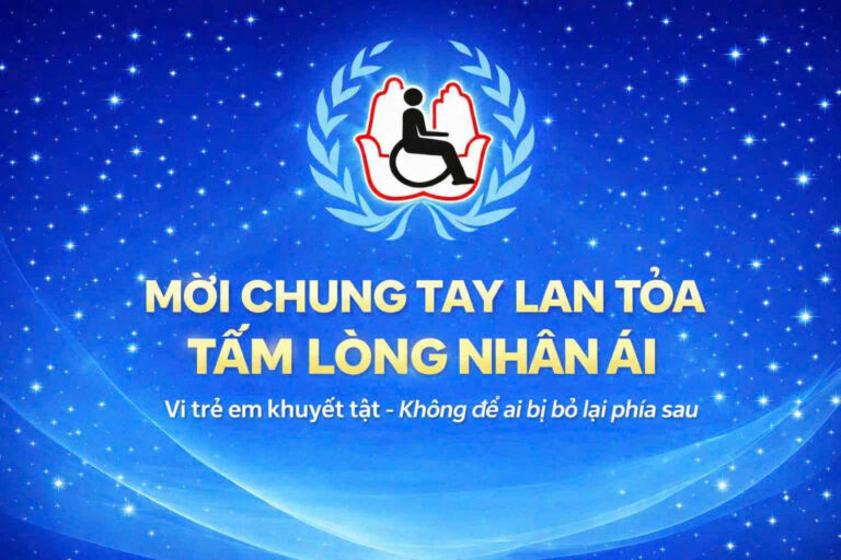 Mời chung tay lan tỏa tấm lòng nhân ái