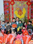 Hội Cứu trợ trẻ em tàn tật Việt Nam thăm và tặng quà cho các cháu khuyết tật nhân dịp Tết Nguyên Đán Giáp Thìn năm 2024